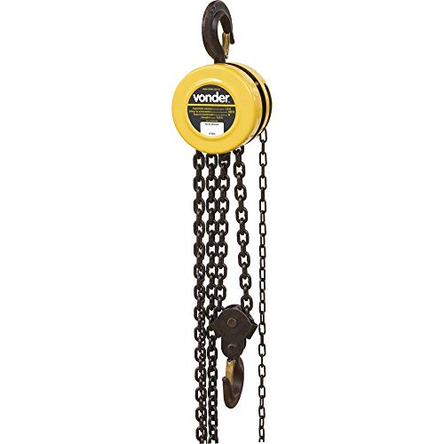 Talha Manual 1,0 Ton Elev 5,0 M - Vonder