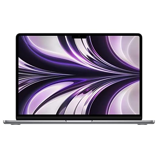 2022 Apple MacBook Air with Apple M2 chip (13-inch, 8GB RAM, 256GB SSD Storage) Space Gray (Renewed)