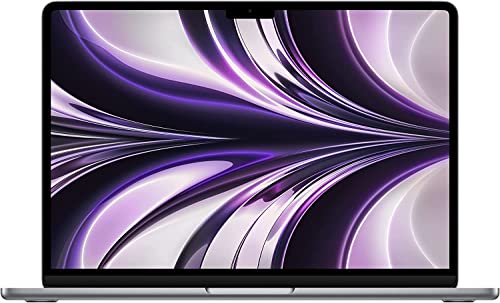2022 Apple MacBook Air with Apple M2 Chip (13-inch, 8GB RAM, 512GB SSD Storage) (QWERTY English) Space Gray (Renewed) by Apple - Used condition - Image 2