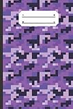 Pixel Camouflage Wide Ruled Composition Notebook 24 | Camo Pocket Notebook Journal | Camouflage Composition Notebook | Camouflage Journal Notebook | ... Planner Journal (Smarty Camo, Band 24)