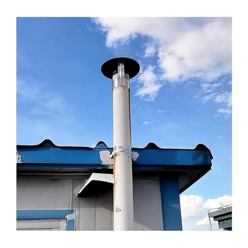 Tapa de Chimenea de Cono Superior Redonda para Salida de Humos Exterior 2