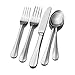Pfaltzgraff Everyday Simplicity 53-Piece Stainless Steel Flatware Set, Service for 8