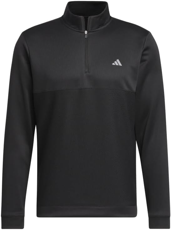 Adidas Mens Ultimate365 Textured Quarter-Zip Top - Image 7