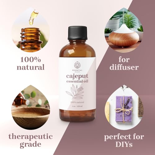 Aceite esencial de Cajeput 100% puro, 4 oz miniatura 3