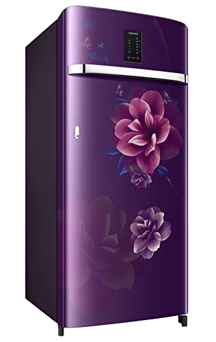 Image of Samsung 215L 3 Star Inverter Direct-Cool Single Door Digi-Touch Refrigerator Appliance (RR23C2E23CR /HL,Camellia Purple)