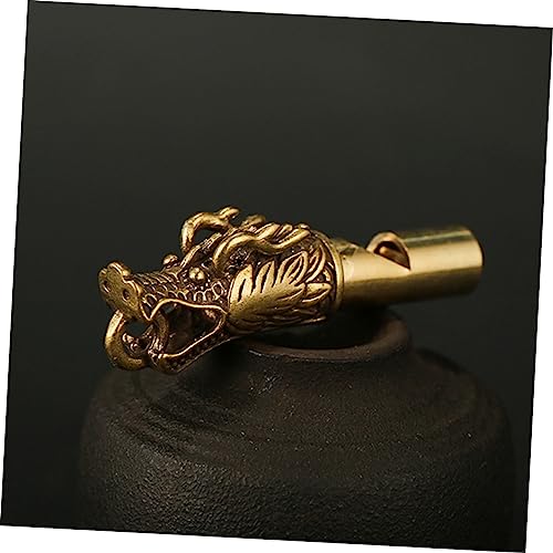 2 Pitos colgante diseño dragón para camping miniatura 5