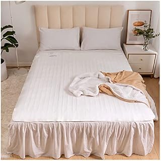 AASSH Heated Electric Blanket Detachable Controller Under Bed Comfort, Super Cosy, 3 Heat Settings, Easy Care, Machine Washable Fleece Blanket Throws Pad, Coverlet, mantle (King (150x160) cm)
