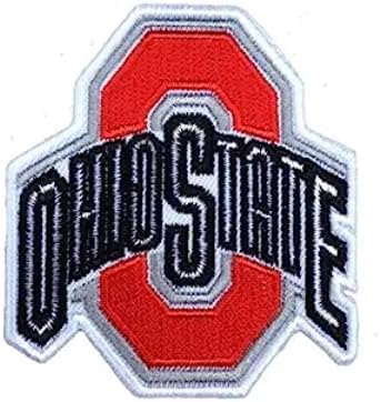 Ohio Sta-te Embroidery Patch Military Tactical Morale Patch Applique Hook and Loop Patches