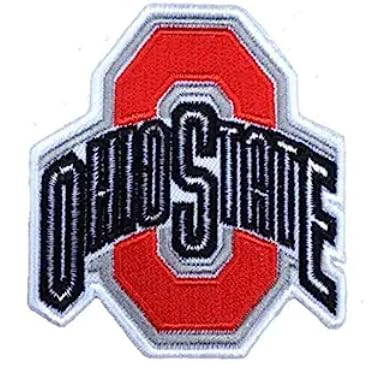Ohio Sta-te Embroidery Patch Military Tactical Morale Patch Applique Hook and Loop Patches