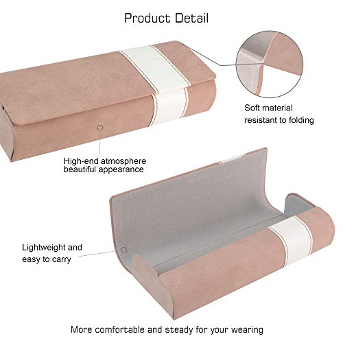 Image of VisionGlobal Hard Shell Eyeglass Case for Eyeglasses and Sunglasses for Men /Women and Kids