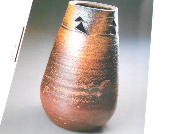 Amazon.co.jp: 個展図録本備前焼人間国宝藤原雄花器五十選作品集