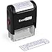 Entered - ExcelMark Self-Inking Rubber Stamp - A1539 Blue Ink