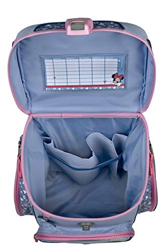 Mädchen Schulranzen-Set 10 tlg.Scooli Easy Fit Ranzen 1. Klasse Disney Minnie Mouse MITW8255 Schultaschen Komplett-Set… – Bild 5