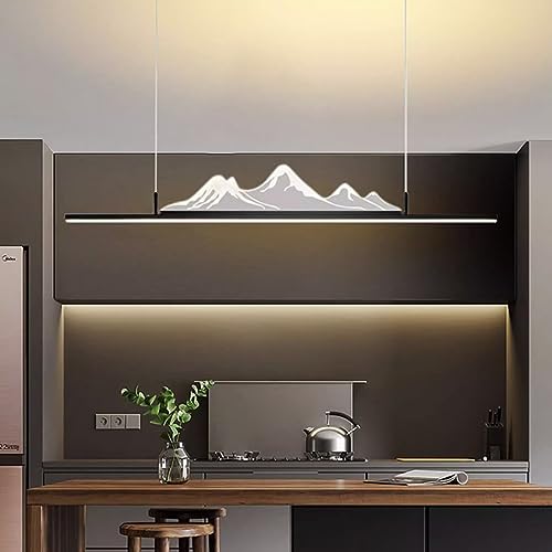 Lámpara lineal LED para mesa de billar y espacios amplios 5