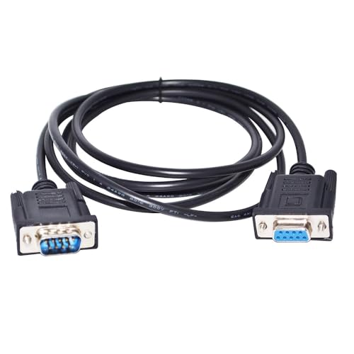 DB9 Female to Male Cable for APC SMART-UPS 940-1524C/940-1524E, 1.8m RS232 Serial Debug and Configuration Cable