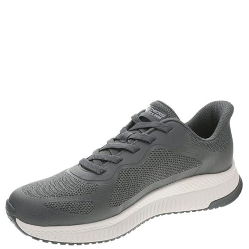Skechers Bobs Squad 4 Chaussures de Sport Homme Pull Charbon, 45 EU