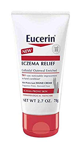 Eucerin Eczema Relief Hand Creme, 2.7 Ounce (Pack of 12)