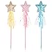 Chutoral 3 Stück Stern Zauberstab Prinzessin Zauberstab Fee Glitzer Stern Zauberstab Feenstab für Mädchen Weihnachten Halloween Geburtstagsfeier Dekoration (Gold&Rosa&Blau) Prinzessin Zauberstab günstig Kaufen-Chutoral 3 Stück Stern Zauberstab Prinzessin Zauberstab Fee Glitzer Stern Zauberstab Feenstab für Mädchen Weihnachten Halloween Geburtstagsfeier Dekoration (Gold&Rosa&Blau)
