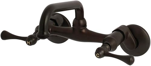 Miniatura 9 de Kingston Brass KS373SN Kingston - Grifo de lavandería, níquel cepillado, 6.81 x 4.56 x 2.75 cepillado níquel,Oil Rubbed Bronze,Cromo pulido