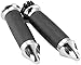 Avon Chrome Fly By Wire Tribal Contour Spike Grips for 1981-2011 Harley Davidso