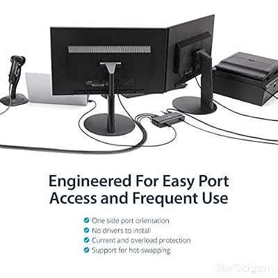 StarTech.com USB Hub and RS232 Serial Adapter Bundle (ICUSB2328I + ST7300USB3B)