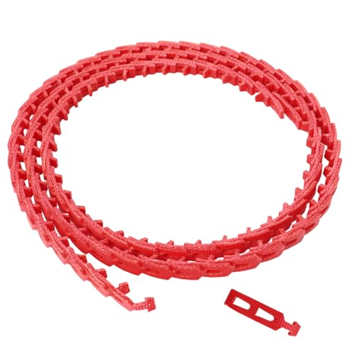 5FT Power Twist V Belt 3/8-inch x 5 Feet Z Type, Industrial Rubber Adjustable Link Drive V-Belts for Lathes, Drill Press, Table Saws, Tractor Starter,3L Profile, 3/8