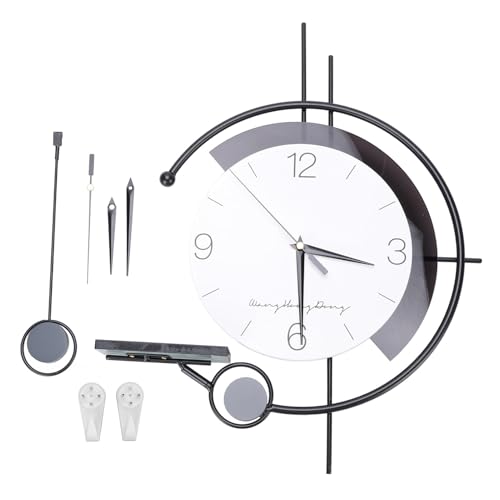 Horloge murale silencieuse pour supprimer le tic-tac du salon