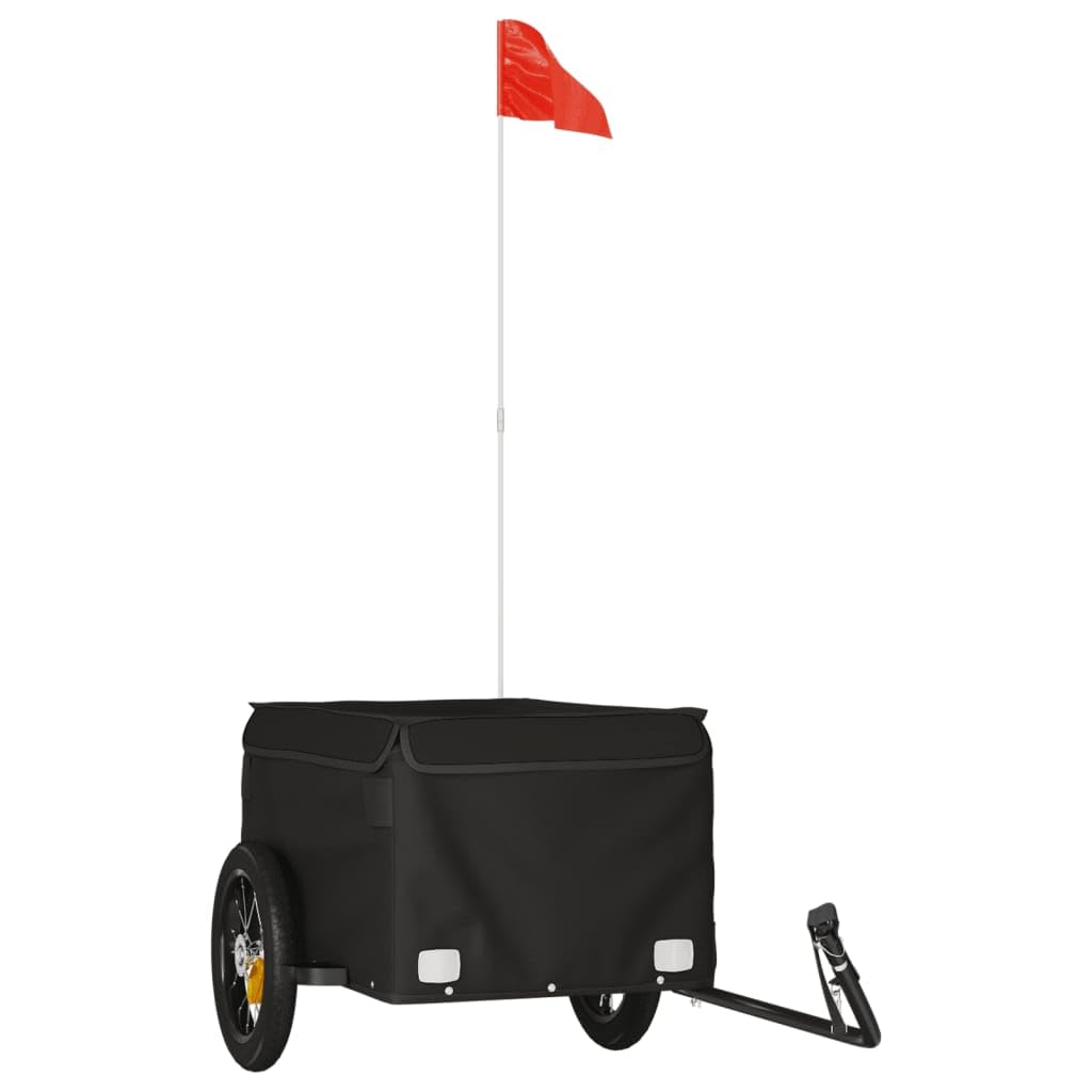 Rimorchio bicicletta nero ferro 30 kg 94080