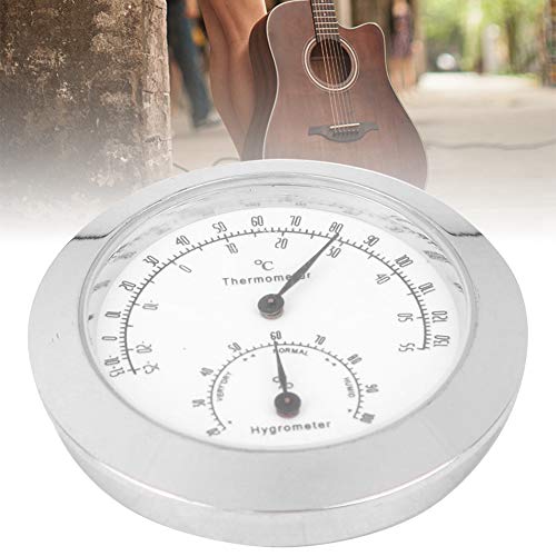Vochtigheidsmeter, Muziekinstrument Accessoires Viool Onderdelen Twee Temperatuurschaal Kleine Perfecte Tool voor Gitaar… - Image 7
