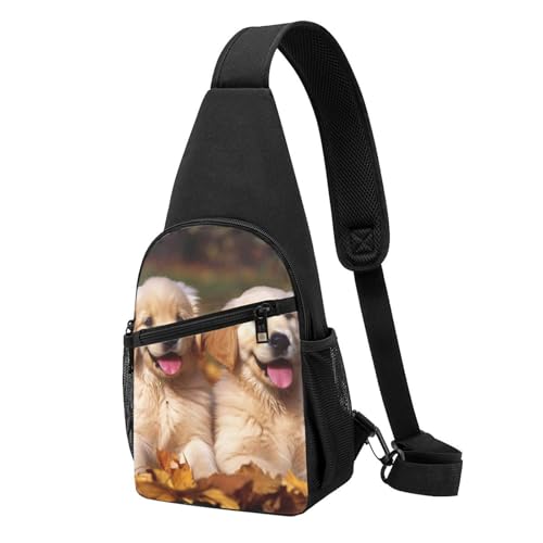 Mochila Sling Golden Retriever perros y cachorros miniatura 6
