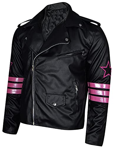 TJF Legend Bret The Hart Hitman Replica Leather Jacket4
