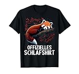 Offizielles Schlafshirt Roter Panda Pandas Shop