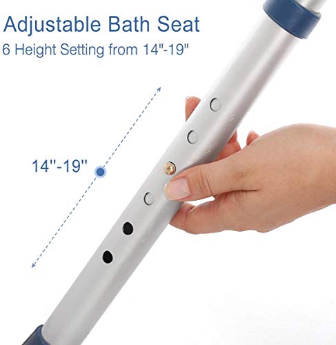 GreenChief Shower Chair with Removable Back 300lb - Heavy Duty Shower Bench for Disabled, Seniors, Elderly & Handicap GreenChief Shower Chair with Removable Back 300lb - Heavy Duty Shower Bench for Disabled, Seniors, Elderly & Handicap