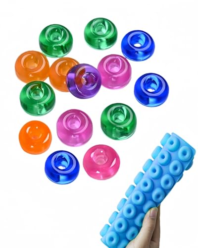 4 Pack Bear and Dinosaur Mini Donut Mold, Gummy Candy Molds, Dessert DIY Cake...