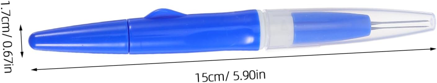 NUOBESTY 1 Set Needle Felting Pen Tool Durable Needle Embroidery Pen for DIY Craft Projects Comfortable Grip Design for Creating Items and Decorative Patterns