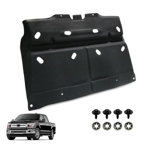 Image of PACEWALKER Splash Panel Shield Under Diaper for Ford F150 2015 2016 2017 2018 2019 2020 Not Fit Raptor Model /3.0L Diesel ML3Z-7222-D