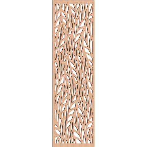 Image of Ortonville Decorative Pierced Fretwork Wood Wall Panels, 27 3 /8 inchW x 69 3 /8 inchH x 1 /4 inchT, Alder