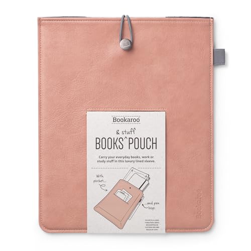 Image of Bookaroo Book & Stuff Pouch Blush
