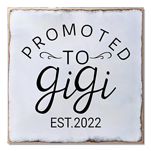 Panneau en bois Gigi Gift Rimego 40,6 cm, décoration murale en bois noble