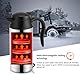 Nikou Edelstahl Auto Wasserkocher, 12V 750ml Reise Auto Wasserkocher Heizung Tasse Zigarettenanzünder Thermoskanne, Kaffee Becher Wasserflasche Flasche für Freien