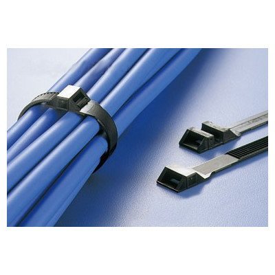 Serre-câbles 355 x 9,0 de haute résistance LPH350 BK pour gros faisceaux