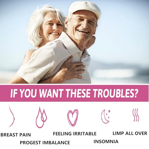 Menopause Progesteron Creme,Weibliche Wechseljahre Creme,Linderung Wechseljahre Creme,Menopause Balance...