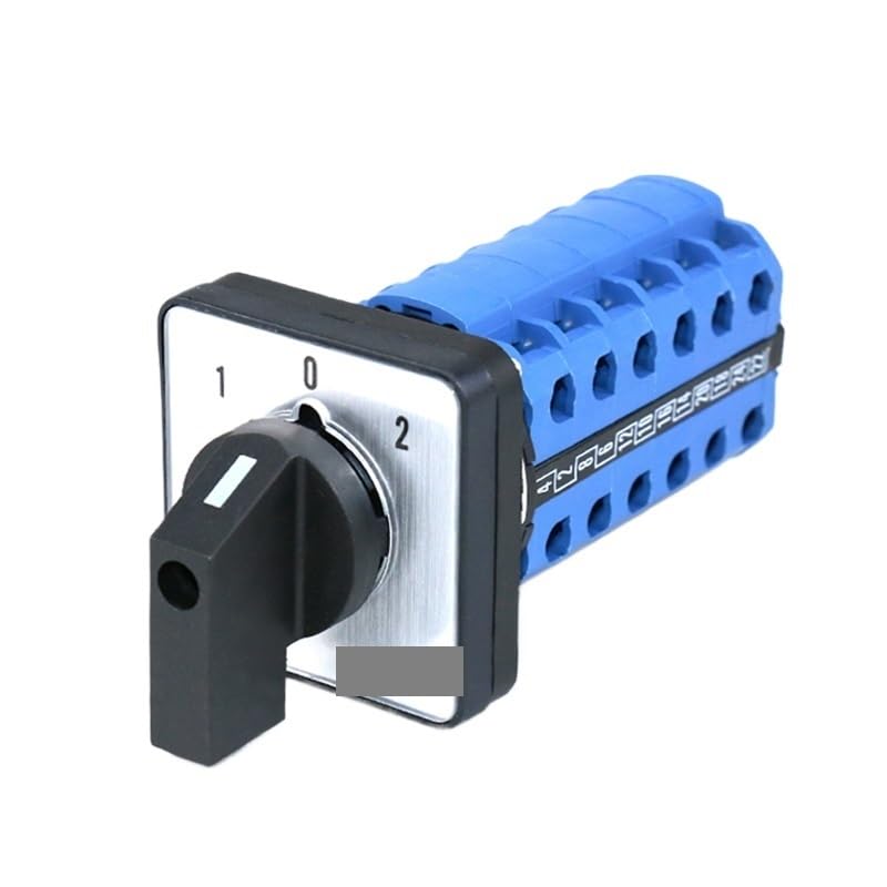 Inverseur de source 6 pôles marche-arrêt-marche 20A 660V sécurisé