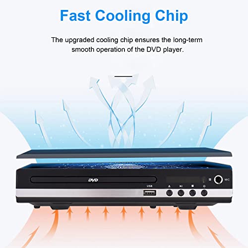 KKcare HD-229 Reprodutor de DVD doméstico Reprodutor de CD de DVD Reprodutor multimídia digital Repr