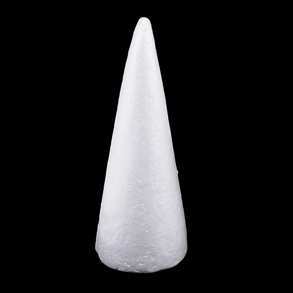 zalati Foam Pillar Cone Shaped 3pcs Material for Kids Modeling DIY Art Craft - 15cm+20cm+25cm - Image 4