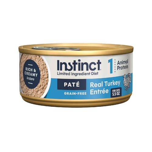 Instinct Limited Ingredient Diet Natural Wet Cat Food Grain Free Recipe - Real Turkey 5.5 Ounce (Pack of 12)