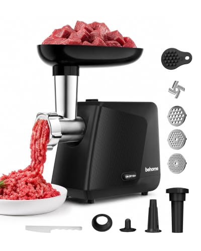 Behome 2800W 3-in-1 Meat Grinder