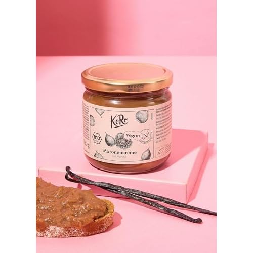 KoRo - Bio Maronencreme 380 g - Creme aus Esskastanien - 100% Bio-Qualität - Zuckerreduziert*