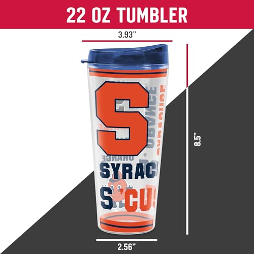 Image of Rico Industries NCAA College Double Wall Mayhem 16oz Or 20oz Tritan Tumbler W Lid
