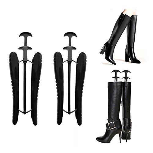 SteelFever 1 Paar Dame Frauen automatische Boot Bäume/Shapers mit Griff 16 3 Zoll